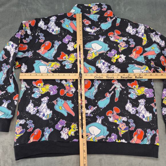 Disney 100 Anniversary Cakeworthy All Over Print D100 Sweatshirt Unisex XL - Picture 9 of 9